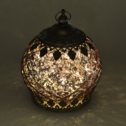 Small Champagne Glass LED Lantern