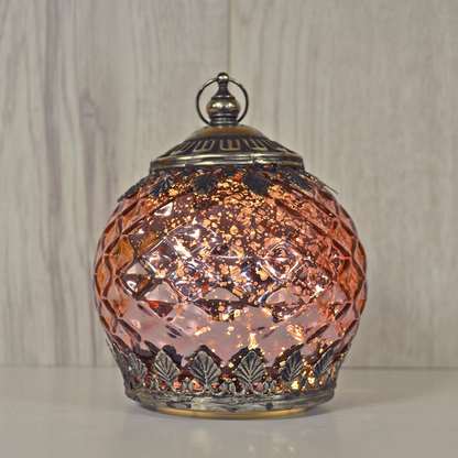 Small Champagne Glass LED Lantern