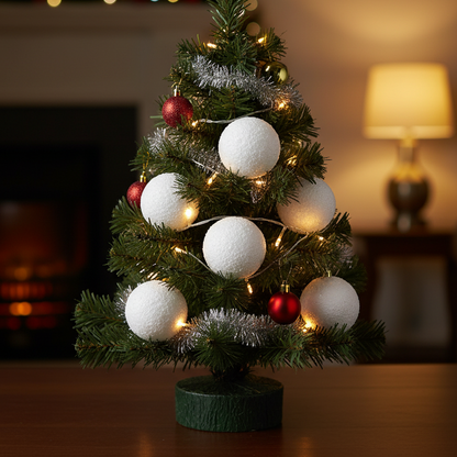 Pack of 6 Foam Snowball Decorations