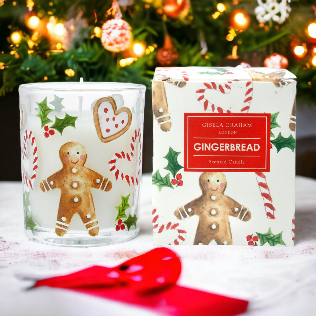 Gingerbread Design Scented Candle