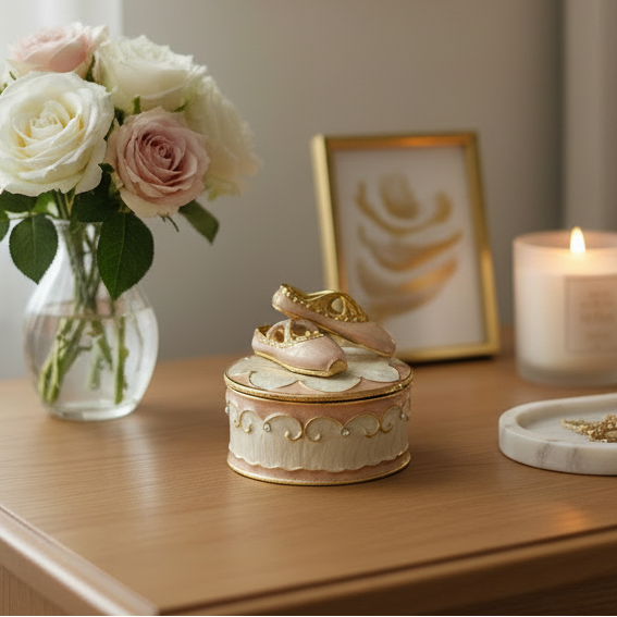 Ballerina Trinket Box