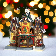 Load image into Gallery viewer, Lemax Holiday Hamlet Christmas Shoppe Decoration
