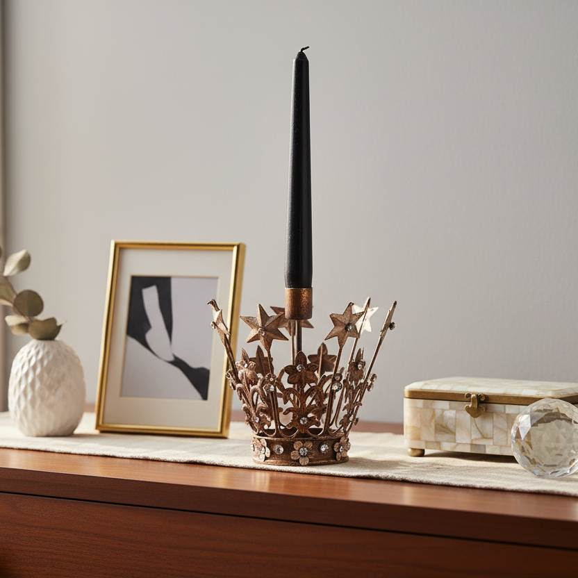 Crown Candle Holder