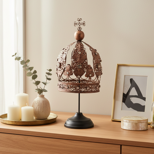 Crown on Stand Decoration