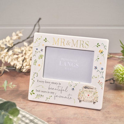 Mr & Mrs Photo Frame