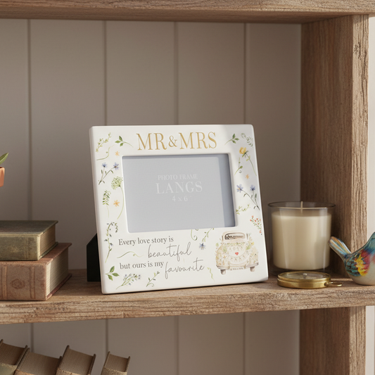 Mr & Mrs Photo Frame