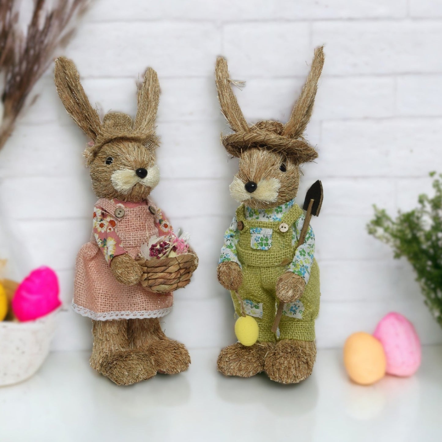 Easter Bunny with Shovel