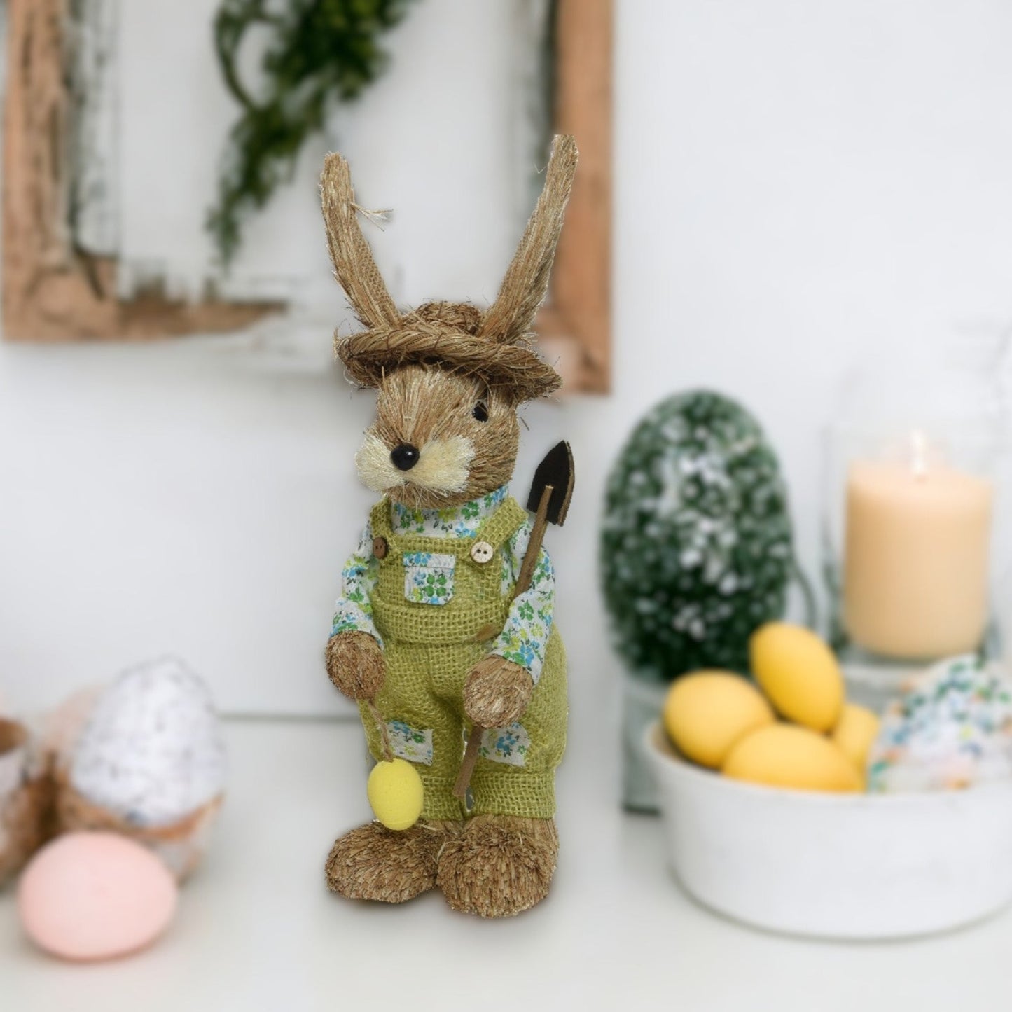Easter Bunny with Shovel