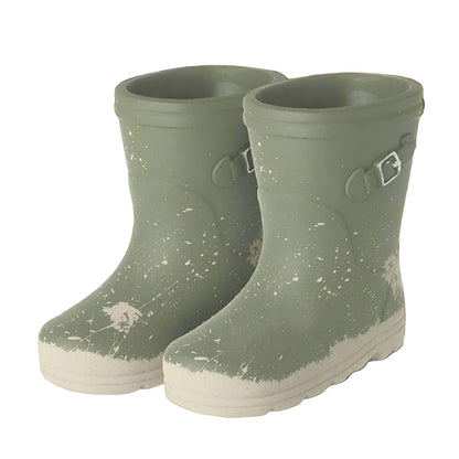 Pair of Green Wellie Boots Planters