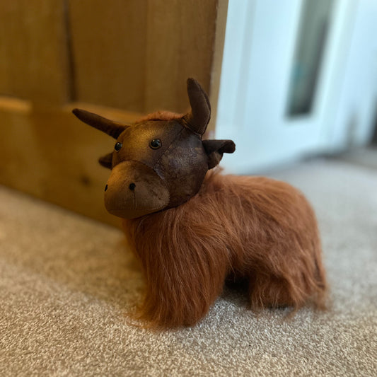 Highland Cow Door Stop