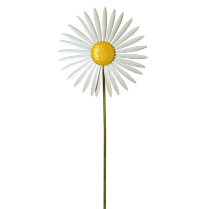 Large Metal Daisy Spinner Stake