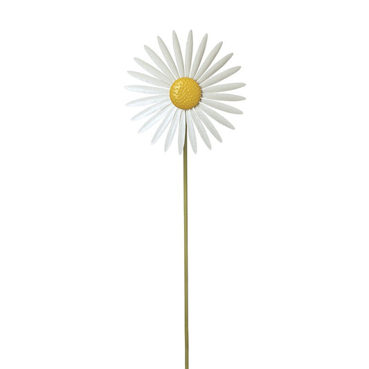 Large Metal Daisy Spinner Stake