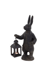Hare with Lantern Tealight Holder