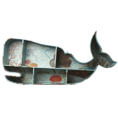 Whale Shape Wall Shelf