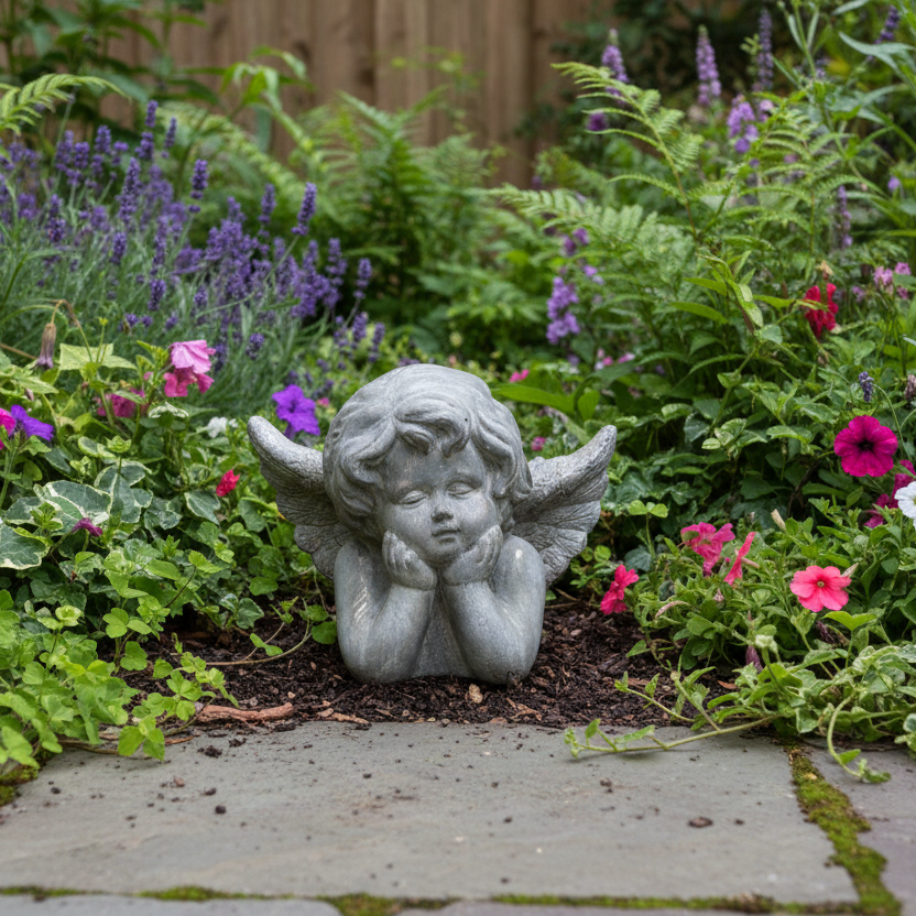 Cherub Garden Ornament