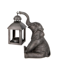 Load image into Gallery viewer, Elephant with Lantern Tealight Holder
