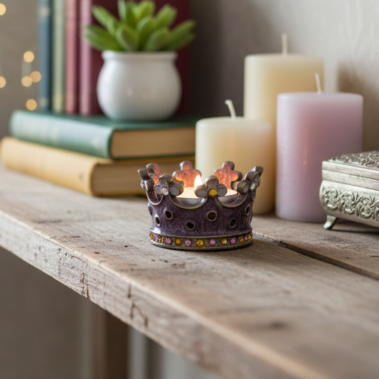 Crown Tealight Holder