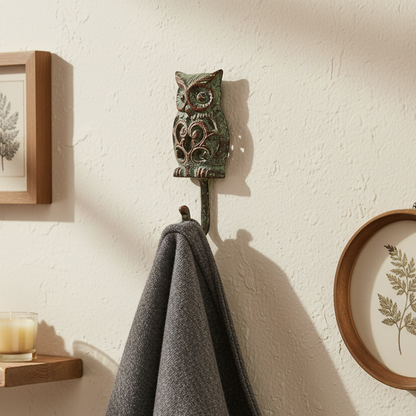 Owl Wall Coat Hook