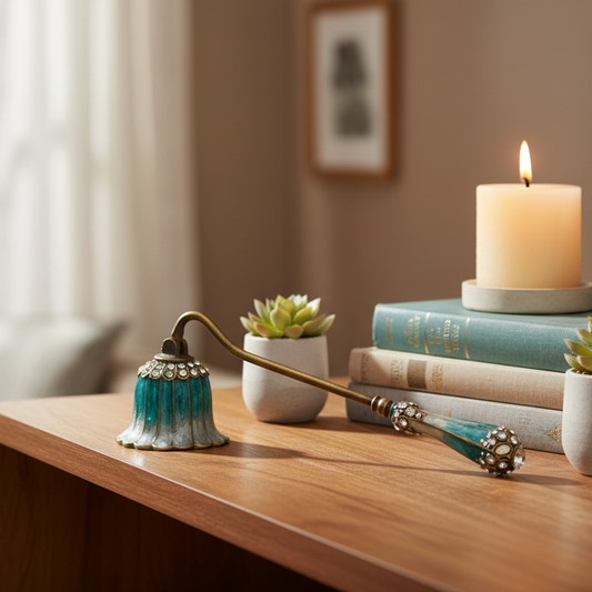 Azure Candle Snuffer