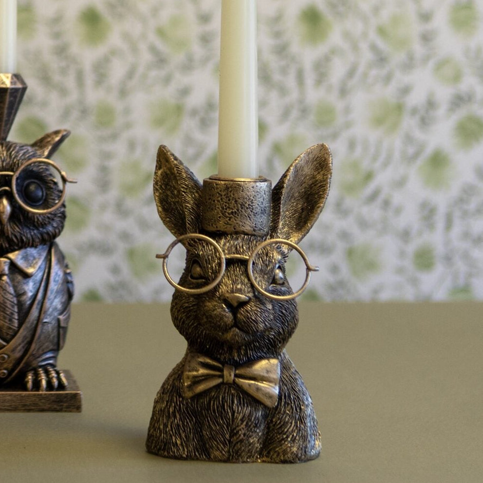 Prof. Hare Candleholder