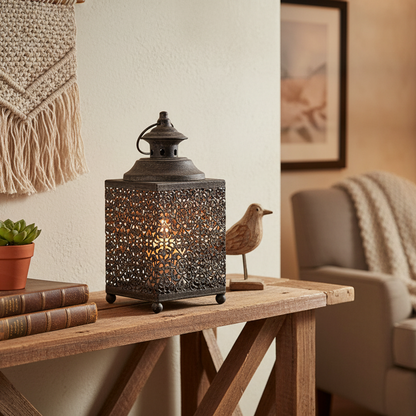 Moorish Vintage Style Square Lantern