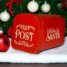 Load image into Gallery viewer, Letter To Santa Christmas Post Box
