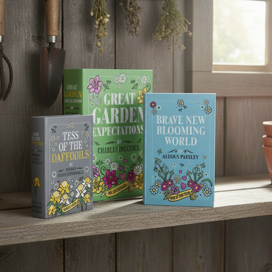 Set of 3 Book Design Storage Boxes