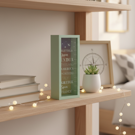 Green Travelling Money Box