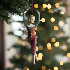 Ballet Girl Hanging Tree Ornament