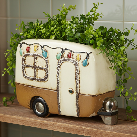 Ceramic Caravan Planter