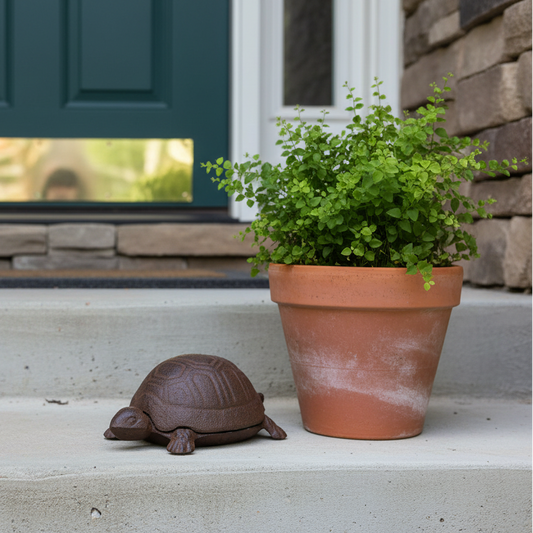 Cast Iron Tortoise Key Safe
