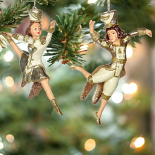 Load image into Gallery viewer, Christmas Nutcracker Ballet Dancer Cream And Gold
