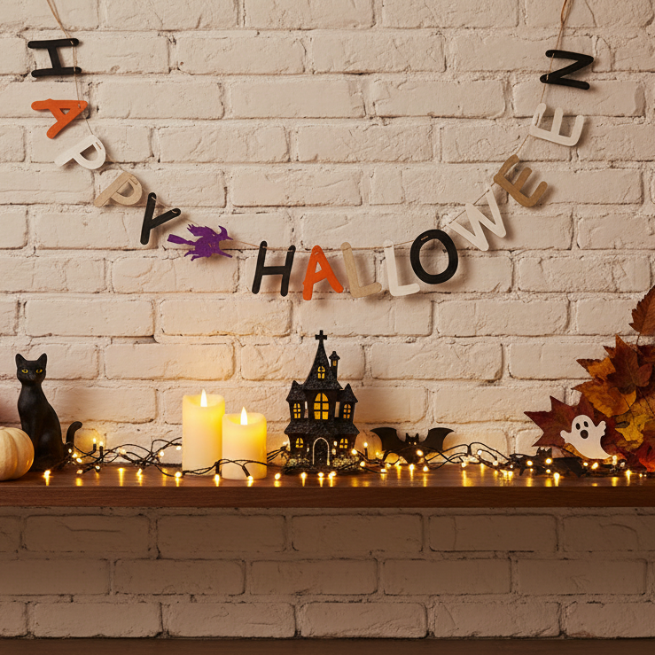 Happy Halloween Garland