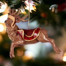 Load image into Gallery viewer, Country Deer Christmas Tree Ornaments
