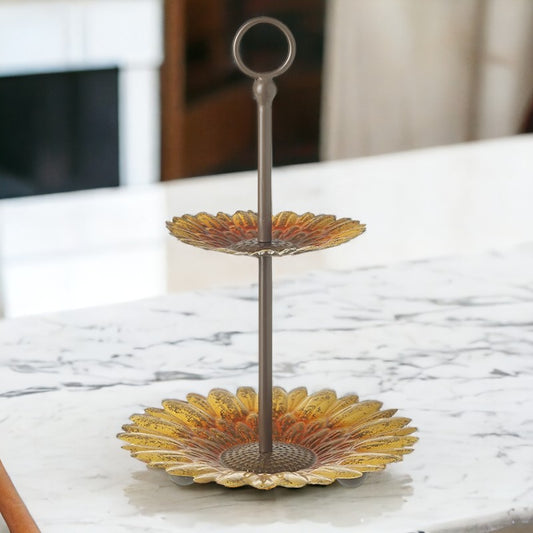 Sunflower Cake Stand