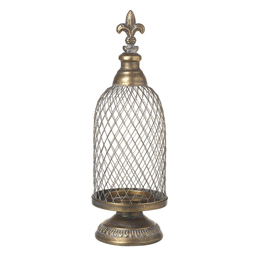 Metal Mesh Candle Holder