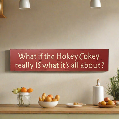 Hokey Cokey Wall Sign