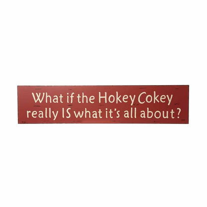 Hokey Cokey Wall Sign