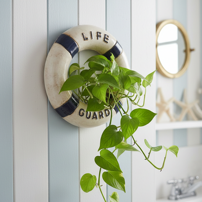 Life Guard Ring Wall Planter