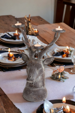 Load image into Gallery viewer, Stags Head Candleholder

