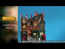 Load and play video in Gallery viewer, Lemax English Lane Caddington Village Christmas Decoration
