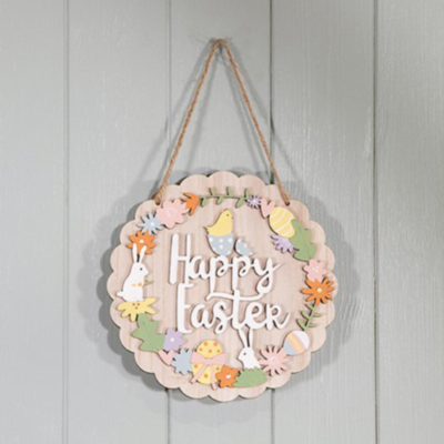 Happy Easter Hanging Sign