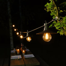 Load image into Gallery viewer, Noma 6 Saucer Edison Festoon Lights Battery Operated
