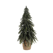 Load image into Gallery viewer, Mini Christmas Tree Real Look Foliage Glitter Finish
