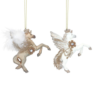Flying Unicorn Christmas Tree Decorations