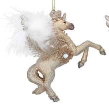 Load image into Gallery viewer, Flying Unicorn Christmas Tree Decorations
