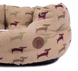 Country Dog Deli Oval Dog Bed