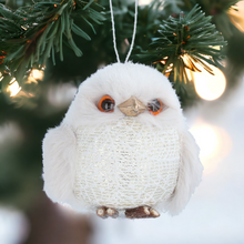 Load image into Gallery viewer, White Owl Hanging Decoration
