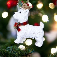 Load image into Gallery viewer, West Highland Terrier Hanging Decoration
