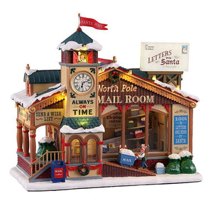 Lemax North Pole Mail Room Christmas Village Decoration